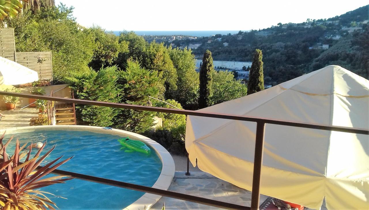 Les Mimosas Bed & Breakfast Menton Eksteriør bilde